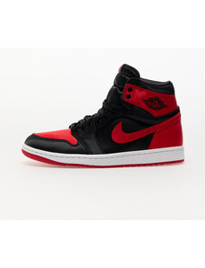 Air Jordan 1 Retro High OG "Satin Bred" W Black/ University Red-White