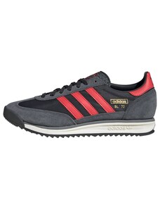 ADIDAS ORIGINALS Sneaker low 'SL 72 RS' auriu / gri bazalt / roșu / negru