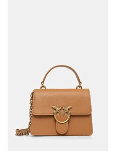 Pinko poseta de piele culoarea maro, 100071 A0F1