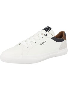 Pepe Jeans Sneaker low 'Kenton Court' albastru marin / gri deschis / negru / alb
