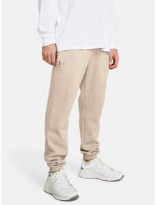 Bărbați Under Armour Pantaloni de trening bărbați Under Armour UA Essential Fleece Jogger Maro