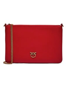 Pinko De piele poșetă plic FLAT CLASSIC SETA