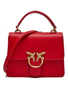 Pinko De piele cufăr LOVE ONE TOP HANDLE MINI LIGHT