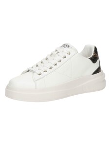 GUESS Sneaker low 'Elbina' maro caramel / maro închis / alb