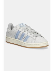 adidas Originals sneakers din piele intoarsă Campus 00s femei, culoarea gri, JH5627