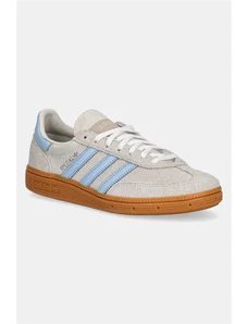 adidas Originals sneakers din piele intoarsă Handball Spezial W femei, culoarea gri, JS0241
