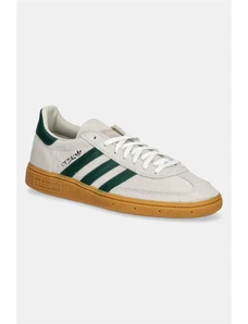 adidas Originals sneakers din piele intoarsă Handball Spezial W culoarea gri, JS0242