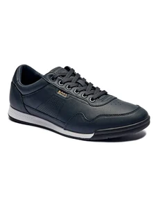 BOSS BLACK De piele sneakers Titanium SL_ltpf