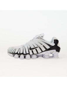 Nike Shox TL White/ Black-Mtlc Platinum