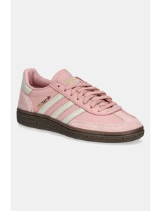 adidas Originals adidași din nubuc Handball Spezial culoarea roz, JI2646