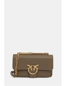Pinko poseta de piele culoarea maro, 104528 A29Q