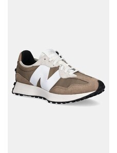 New Balance sneakers 327 barbati, culoarea maro, U327SBC