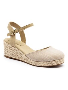 Tommy Hilfiger Platforme cu adaos de piele