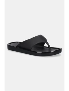 Melissa șlapi MELISSA FLOAT AD femei, culoarea negru, cu toc plat, M 33915 AO718