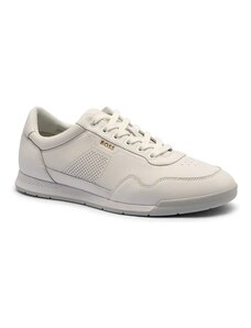 BOSS BLACK De piele sneakers Titanium SL_ltpf