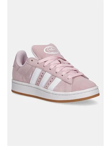 adidas Originals sneakers din piele intoarsă CAMPUS 00s culoarea roz, JH7840