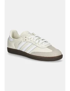 adidas Originals sneakers Samba OG W femei, culoarea bej, JR8166