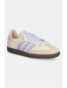 adidas Originals sneakers Samba OG W femei, culoarea bej, JI2678