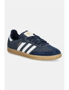 adidas Originals sneakers Samba OG culoarea bleumarin, JQ6215