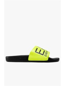 EA7 Emporio Armani Shoes Beachwear YELLOW FLUO+BLACK