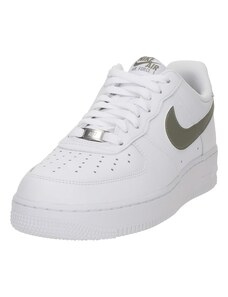 Nike Sportswear Sneaker low 'Air Force 1 '07' oliv / alb