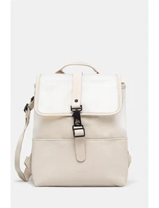 Rains rucsac Split Bucket Backpack W3 culoarea bej, mare, uni, 14140.107