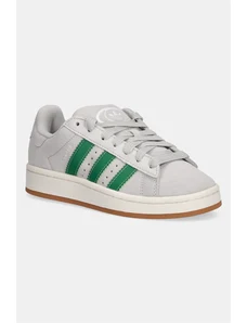 adidas Originals sneakers de piele întoarsă pentru copii CAMPUS 00s culoarea gri, JI0287