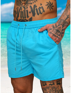 Pantaloni scurti de baie bărbați albastrul cerului OZONEE JS/XL018/62
