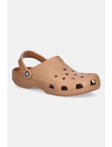 Crocs papuci Classic culoarea maro, 10001.2CC