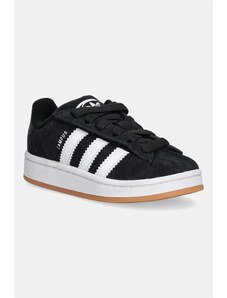 adidas Originals sneakers de piele întoarsă pentru copii CAMPUS 00s culoarea negru, JQ6386