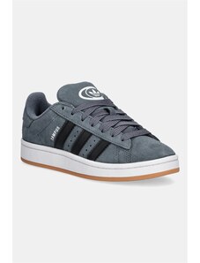 adidas Originals sneakers de piele întoarsă pentru copii CAMPUS 00s culoarea gri, JS3845