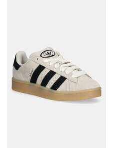 adidas Originals sneakers din piele întoarsă Campus 00S culoarea bej, JQ8356