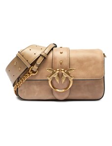 Pinko De piele geantă pe umăr LOVE ONE MINI SLOUCHY