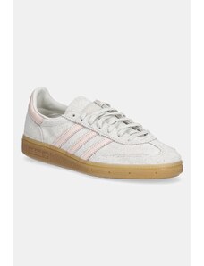 adidas Originals sneakers din piele întoarsă Handball Spezial culoarea gri, JR3629