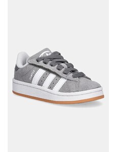 adidas Originals sneakers de piele întoarsă pentru copii CAMPUS 00s culoarea gri, JQ6384