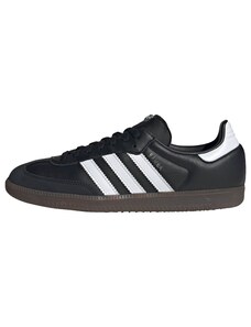ADIDAS ORIGINALS Sneaker low 'SAMBA OG' negru / alb