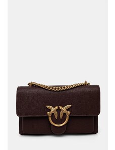 Pinko poseta de piele culoarea rosu, 104528 A29Q