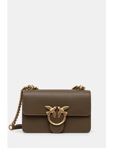 Pinko poseta de piele culoarea maro, 100074 A0F1
