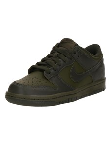 Nike Sportswear Sneaker 'Dunk' oliv / verde închis