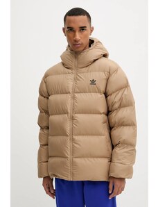 adidas Originals geacă Commercial Puff culoarea bej, de iarna, JX4121
