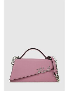 Karl Lagerfeld poșetă de piele K/SIGNATURE