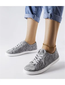 Gemre Pantofi de sport Razan din material textil gri