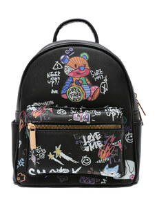 nike rose gold leopard print backpack