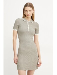Guess rochie THALIA culoarea bej, mini, mulată, W5GK84 Z3L10