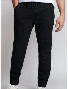 Sinsay - Blugi jogger - negru