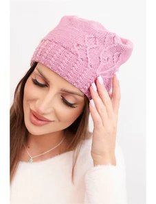 Kesi Căciulă de lână de iarnă pentru femei cu model în relief
