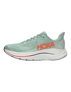 HOKA Sneaker de alergat 'CLIFTON 10' verde mentă / verde iarbă / corai