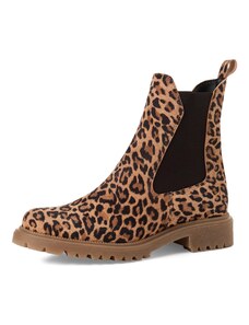 Tamaris Ghete chelsea maro / maro mokka / negru