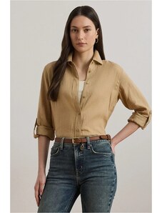 Lauren Ralph Lauren Cămașă femei din in