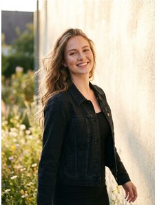 Sinsay - Geacă din denim - negru